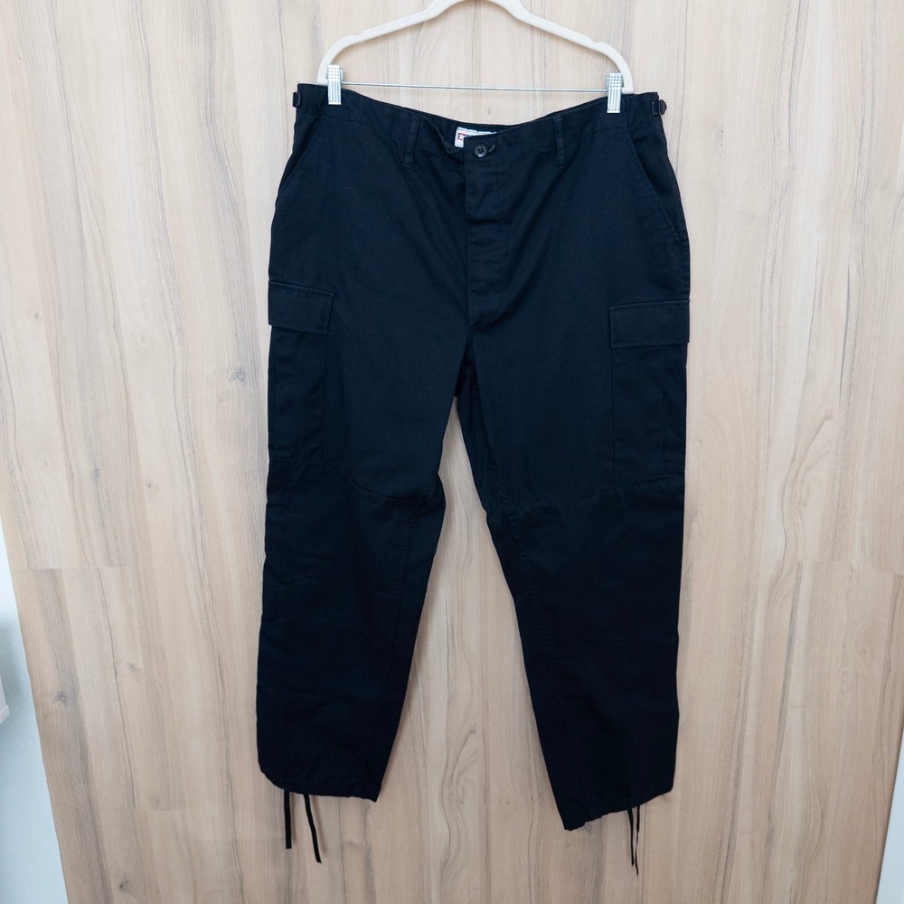 Propper Mens Cargo Pants XL Black Tactical Military Utility BDU Gorpcore Vintage